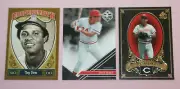 TONY PEREZ (3) 2013 COOPERSTOWN #91 2023 LIMITED #21 2007 SP LEGENDARY CUTS #25
