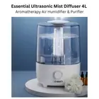 NEW Essential Ultrasonic Mist Diffuser 4L Aromatherapy Air Humidifier & Purifier