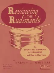 Reviewing The Rudiments The 26 Rudiments of Drumming Method Book 004470870