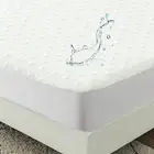 Bamboo Viscose Cooling Mattress Protector Queen Size Breathable Soft Matressprot