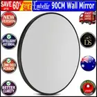 Embellir 90CM Wall Mirror Bathroom Makeup Mirror Round Frameless Polished
