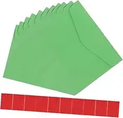 BCOATH 40pcs Mini Envelopes Cash Saving Cards Storage Assorted Invitation Envelopes Blank Card for DIY
