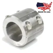 1 - Steel Universal Weld On Bar Clamp 1-1/4" Roll Cage Fabrication Mount 4 Bolt