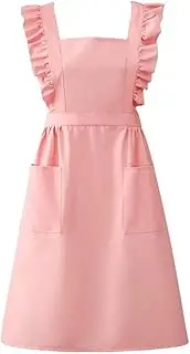 [MYSMFY] Adjustable Kitchen Apron Cooking Apron, Waterproof And Oil Resistant, Kitchen And Household Dining Chef Aprons For Cooking Baking, Colorful