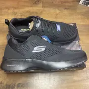 Skechers Mens Skech-Air Dynamight Athletic Sneaker 232291 BBK Black Size 12