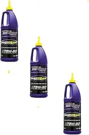 Royal Purple 01300 Set of 3 Max Gear 75W-90 Oil 1-Quart Bottles