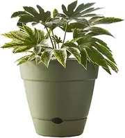 Northcote Pottery Leonard Self-Watering Pot, 38 x 34 cm Size, Green