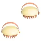 1/2/3 Brush Massage Hair Shower Scrub Head Cleaning Scalp Comb Massager Shampoo