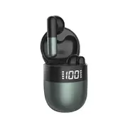 J28 Bluetooth Wireless Headphones Power Display Gamer TWS Earphones Earbuds Handsfree Headset Multicolor Available - Green