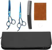 Hair Scissors, Professional Hair Cutting Scissors Haircut Barber Scissors Hair Cutting Shears Set Hairdressing Tool Thinning Shears for Hair Cutting