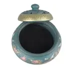 Incense Burner Ceramic Colour Enamel Exquisite Pattern Retro Incense Cone ~