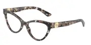 Dolce & Gabbana DG3394 3438 Women’s Glasses Tortoiseshell Size 52 - Private Health Rebate - Blue Light Block Available