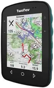 GPS Terra - Multisport Bicycle Cycling MTB Hiking Trekking / Compact and Light / 3 Front Buttons / Screen 3.7" / Autonomy 15 h / Memory 32 GB / Topographic map Included