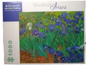 Pomegranate Art piece Van Gogh: Irises 1000- Piece Jigsaw Puzzle New- sealed PKG
