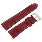 Leonard Burgandy WatchBand WB001329N