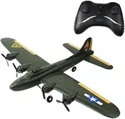 2 Channel EPP Radio Control Fixed-Wing RC Glider Plane Fighter, Army Green, 465x360x120mm