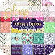 Free Spirit Curiouser and Curiouser Scrap Bag (Approx 2 Yards) by Tula Pink for 2 Yards DIY Quilt Fabric