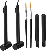 Kisangel 2 Sets Gemstone Digs Kit for Educational Excavation Small Digging Shovels Brushes Hammers Fun Hands Activity for Learning and Play