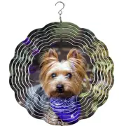 Yorkie Dog Breed Wind Spinner, yard decoration, dog wind spinner