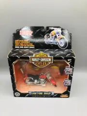 Metal Maxx 1:20 Scale Custom Shop Harley Davidson FLSTF Fat Boy - Red