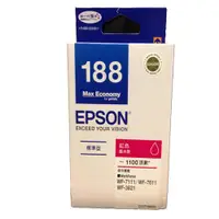 在飛比找蝦皮商城優惠-EPSON C13T188350 紅色 188 墨水匣 T1