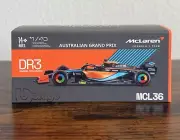 Bburago F1 Formula One #3 Daniel Ricciardo Mclaren 2022 MCL36 1/43 with Helmet