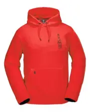 Volcom Essential Hoodie Men's Sweatshirt, Crimson, Medium