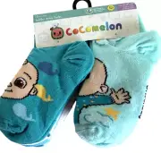 Cocomelon Toddler Ankle Socks 10 Pair Size 4T/5T Multicolor JJ, TomTom, YoYo NEW