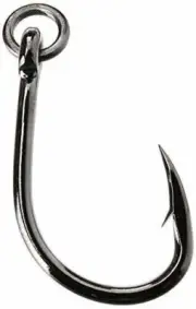 Gamakatsu 220408R Live Bait Loose Hook (7 Pack), Size 4, Black