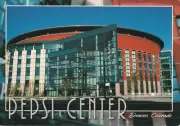 NBA Denver Nuggets NHL Colorado Avalanche Pepsi Center (Ball Arena) Postcard #1