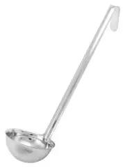 Winco Prime One-piece S/S 6oz Ladle, NSF (12 Each)