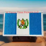 Guatemala Flag Velcro Hook Loop Morale Patch Mayan Tikal Guatemalan Pacaya