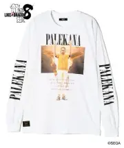 Yakuza × glamb Ryu ga Gotoku Bryce Fairchild Long Sleeves T-shirt White Pre