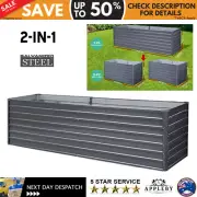 Raised Garden Bed Planter Galvanised Steel Outdoor Plant Flower Container Pot