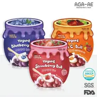 在飛比找蝦皮商城優惠-AGA-AE 益生菌寶寶優格球(草莓/藍莓/ABC蘋果+紅甜