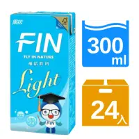 在飛比找momo購物網優惠-【黑松】FIN補給飲料-Light低熱量300mlx24入/