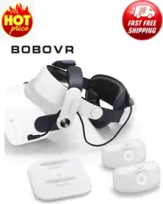 BOBOVR M2 Plus Head Strap Twin Battery Combo Compatible With Meta Quest 2