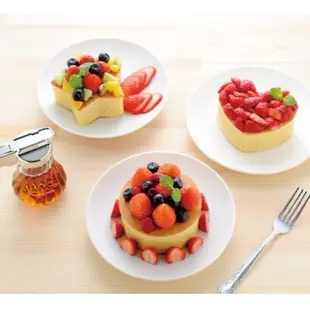 日本 正品 Arnest創意料理小物 蓬鬆煎餅模型  舒芙蕾 愛心 烘培 鬆餅 模具 壓模 皇后廚房  #201