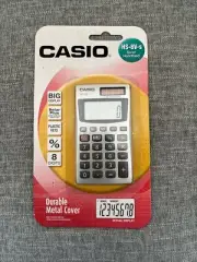Casio HS-8V-s Solar Handheld Calculator BIG Display Screen