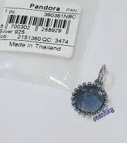 Pandora Midnight Star Charm, Pendant Midnight Blue Crystal 390361NBC