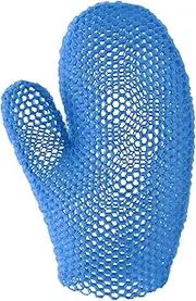 Supracor Spa Bath Mitt Body Exfoliator Face Scrub Sponge, Blue