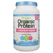 Orgain Organic Protein & Superfoods, Vanilla Bean 2.02 lbs (Pack of 1)