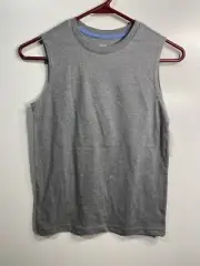 wonder nation boys sleeveless tank top size medium 8 gray