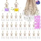 Up to 50X Car Hanging Diffuser Air Freshener Perfume Empty Bottle Mini Container