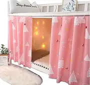 Navhao 1 Panel,Bottom Bunk Bed Blackout Curtains Cloth Bed Canopy Men Women Curtain Shading Nets for Single Bed