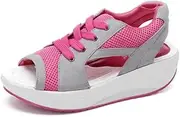 [Egmy] Platform Shoes For Women Fashion Casual Breathable Lightweight Platform Sandals Sport Sandals Sandals Womens