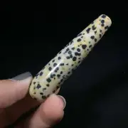 Dalmatian Jasper Massage Wand Tool 171164-60.2mm Metaphysical Healing Crystal