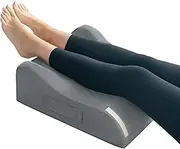 LightEase Memory Foam Leg, Knee, Ankle Support and Elevation Leg Pillow for Surgery (Double Leg Pillow)