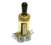 Switchcraft Gold 3-way Toggle Switch for Gibson Les Paul® Guitar EP-4367-002