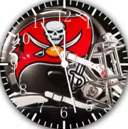 Tampa Bay Buccaneers Frameless Borderless Wall Clock Nice For Gifts Decor E277